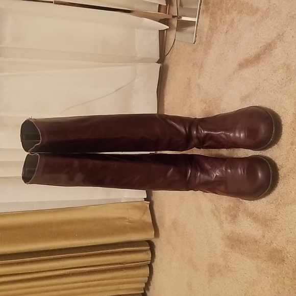 Stuart Weitzman 50/50 Adjustables Leather Tall boots - Picture 2 of 16